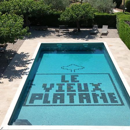 Le Vieux Platane Hotel Cairanne ภายนอก รูปภาพ